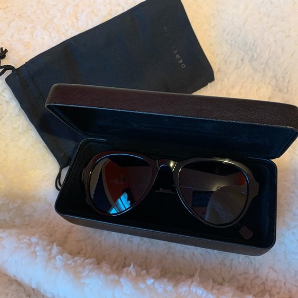 Derek Lam Logan Black Sunglasses NWOT - Picture 5 of 8
